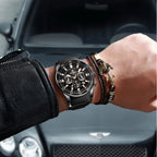 REWARD Brand Mens Watches Luxury Quartz Blue Watch Full Steel Men Chronograph Waterproof Business Wrist Watch Relogio Masculino